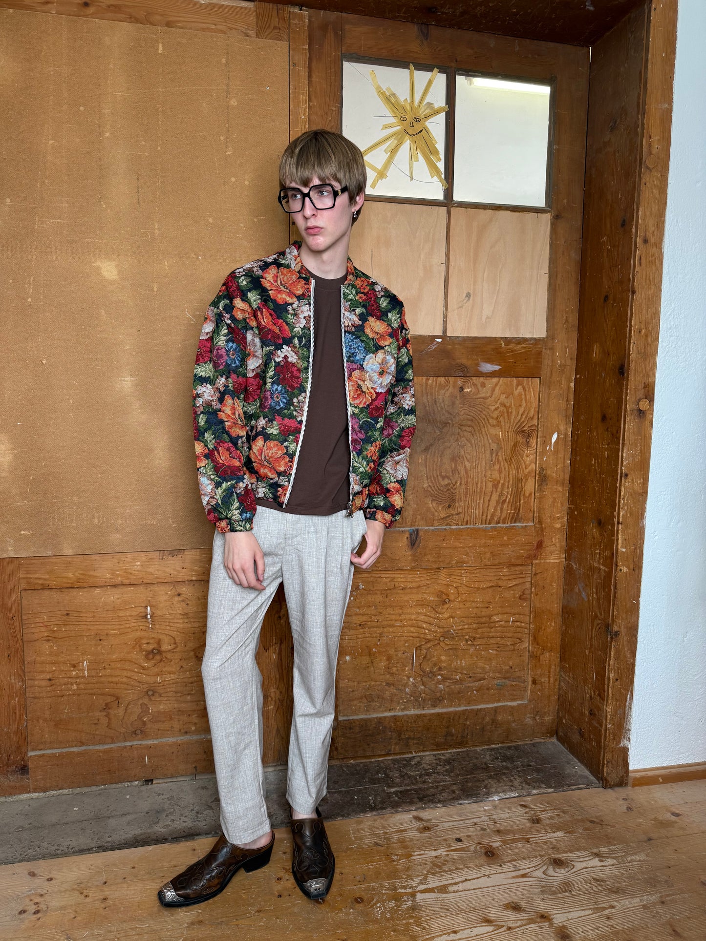 Bomberjacke “Floral Vintage”