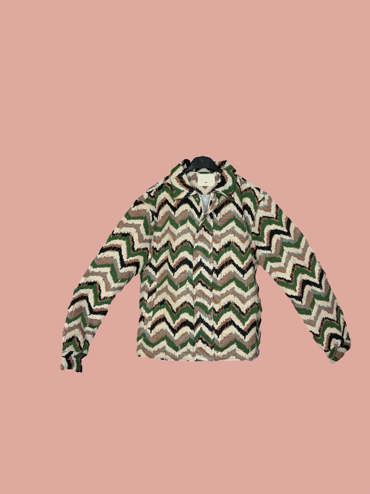 Zickzack-Jacke “Retro Vibes”